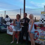 Victory Lane With the Pizza Ranch On Board